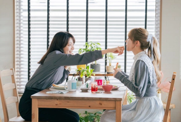 Кадр из дорамы Аяка без ума от Хироко! 2 сезон