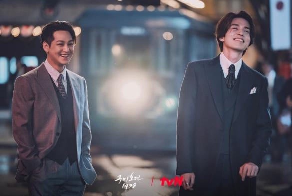 Кадр из дорамы Сказание о Кумихо