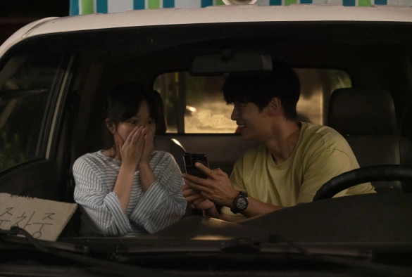 Кадр из дорамы Полуночное солнце