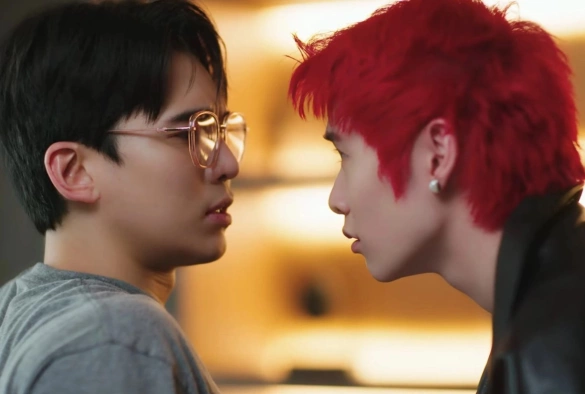 Кадр из дорамы Сантини