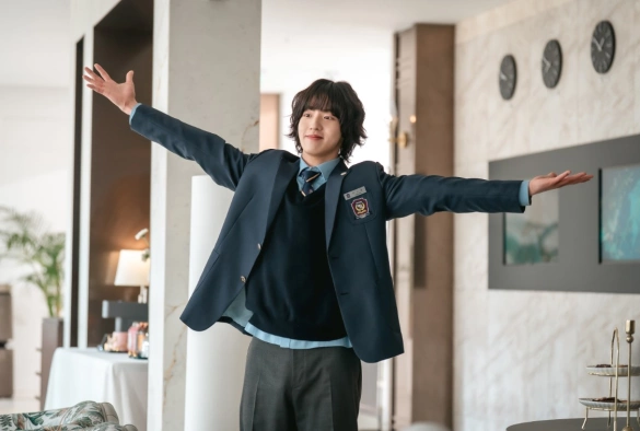 Кадр из дорамы Международная старшая школа Чхондам 2 сезон