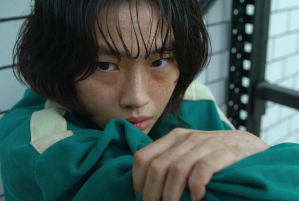 Кадр из дорамы Игра в кальмара