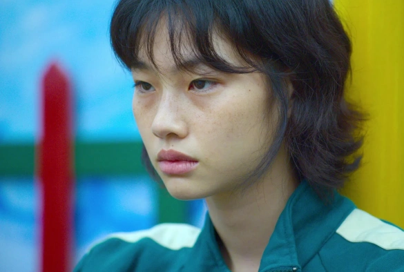 Кадр из дорамы Игра в кальмара