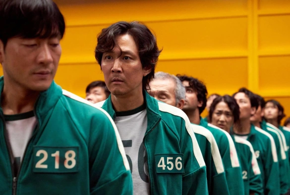 Кадр из дорамы Игра в кальмара