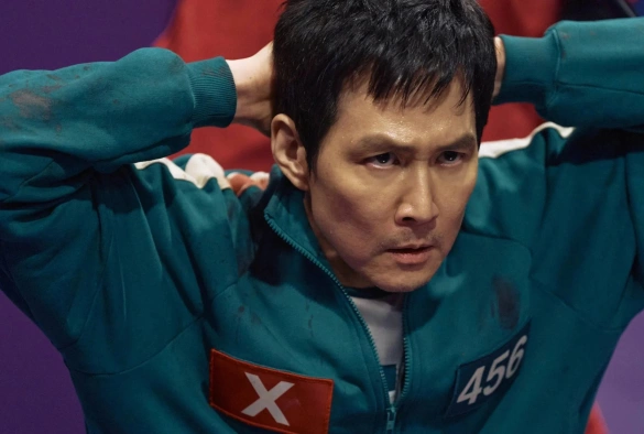 Кадр из дорамы Игра в кальмара