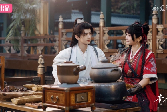 Кадр из дорамы Сон Цинчуань