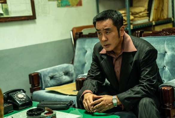 Кадр из дорамы Собачья жизнь