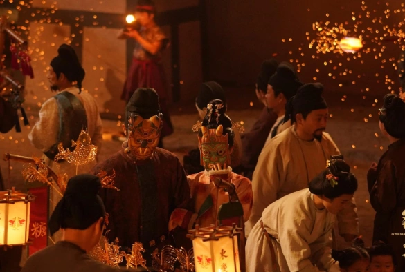 Кадр из дорамы Цветущий пион 2 сезон