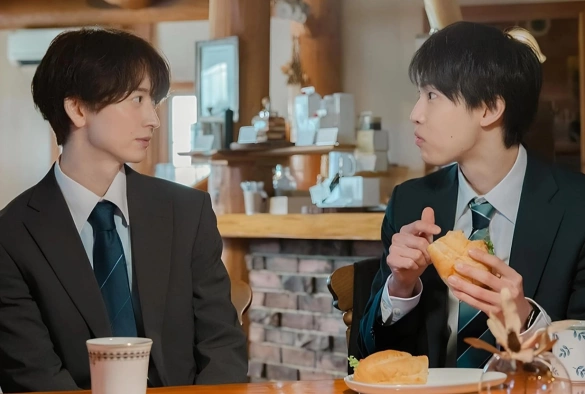 Кадр из дорамы Останься со мной после дождя