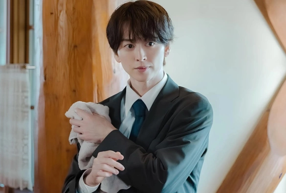 Кадр из дорамы Останься со мной после дождя