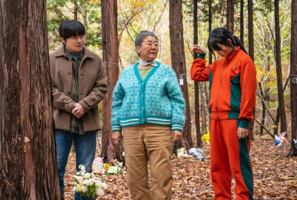 Кадр из дорамы Моя дочь – зомби