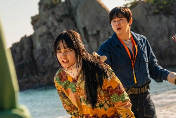 Кадр из дорамы Моя дочь – зомби