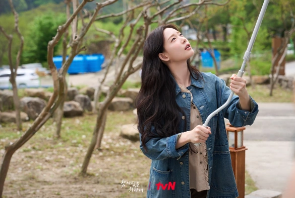 Кадр из дорамы Во-первых, ради любви