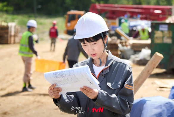 Кадр из дорамы Во-первых, ради любви