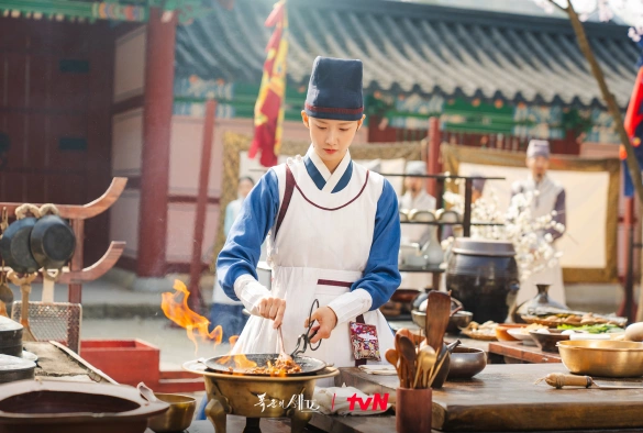 Кадр из дорамы Шеф-повар тирана