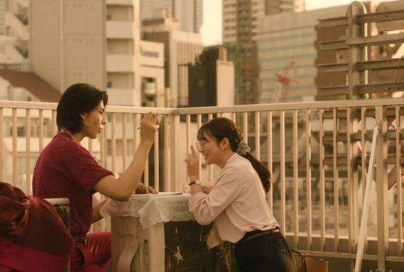 Кадр из дорамы Научиться любить