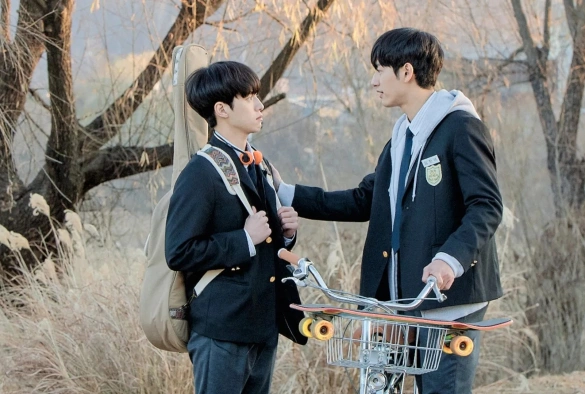 Кадр из дорамы В погоне за ветром