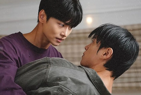 Кадр из дорамы Убийца по соседству