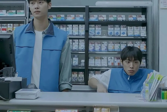 Кадр из дорамы Убийца по соседству