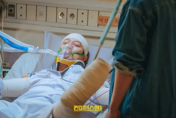 Кадр из дорамы Аферисты по-корейски