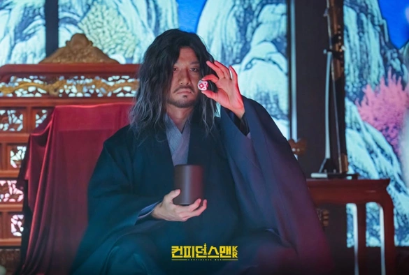 Кадр из дорамы Аферисты по-корейски