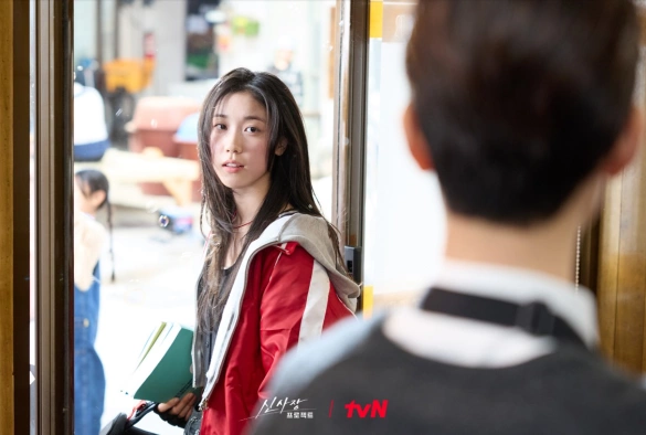 Кадр из дорамы Новый президентский проект