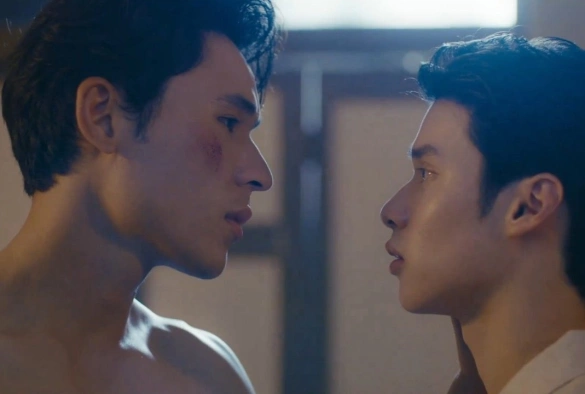 Кадр из дорамы Любовь, высеченная в лунном свете