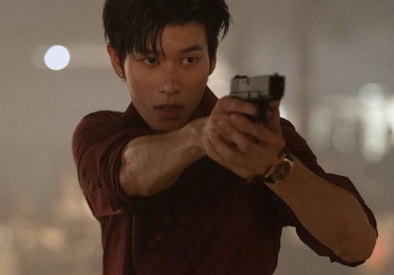 Кадр из дорамы Злая игра