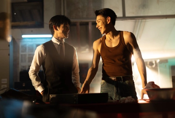 Кадр из дорамы Злая игра