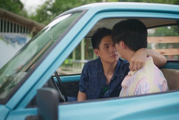 Кадр из дорамы Тем летом