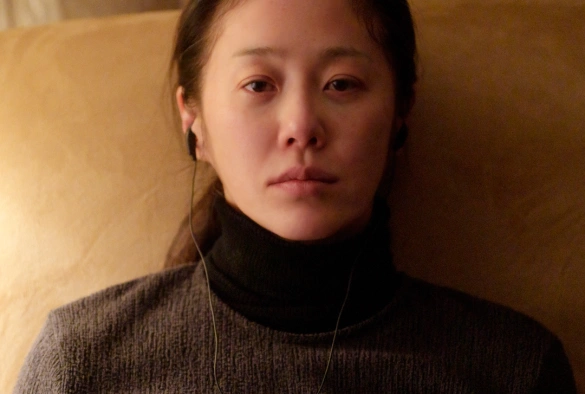 Кадр из дорамы Богомол