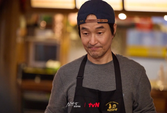 Кадр из дорамы Новый президентский проект