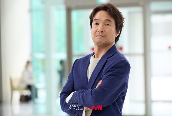 Кадр из дорамы Новый президентский проект