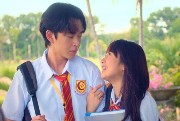 Кадр из дорамы Соблазнение Дрейка Пальмы