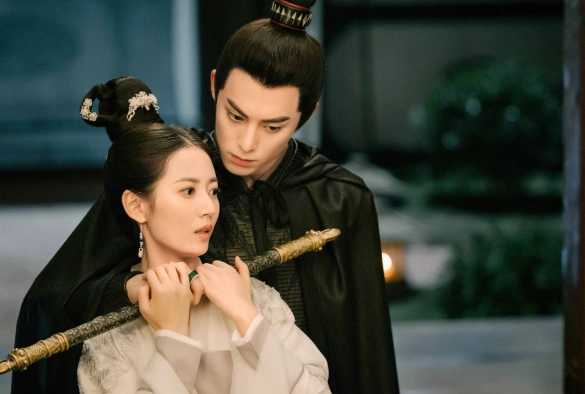 Кадр из дорамы Запретная любовь