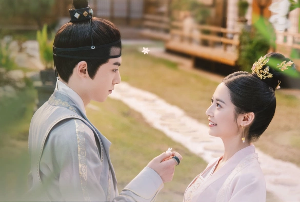 Кадр из дорамы Запретная любовь