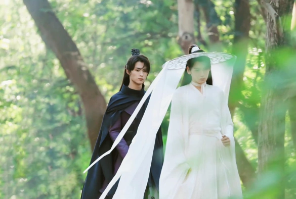 Кадр из дорамы Благословение небожителей