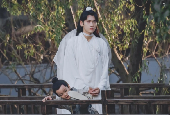 Кадр из дорамы Благословение небожителей