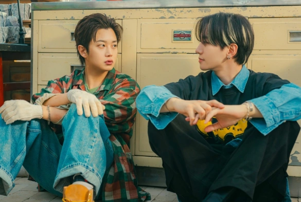 Кадр из дорамы Босс компании «Тайфун»