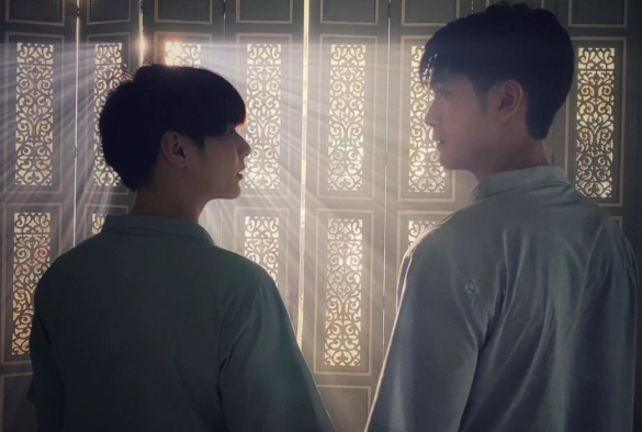 Кадр из дорамы Мистика в зеркале