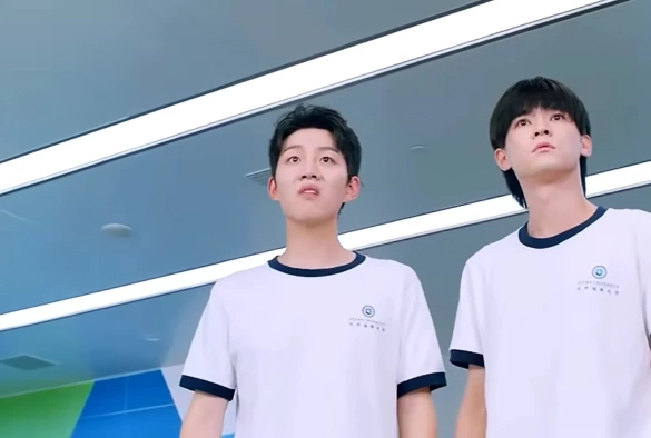 Кадр из дорамы Уравнение любви