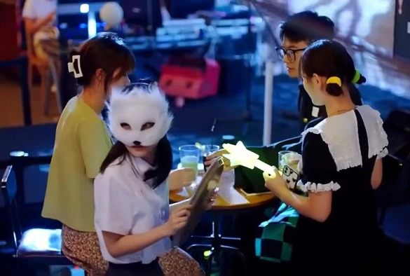 Кадр из дорамы Уравнение любви