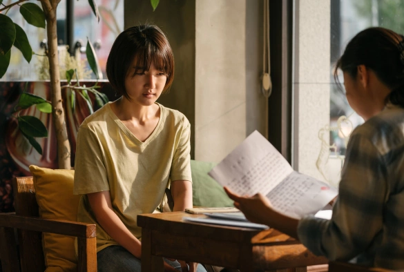 Кадр из дорамы Телефонные мошенники