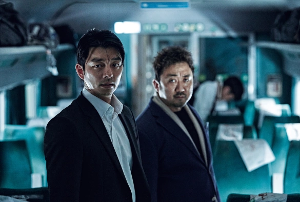 Кадр из дорамы Поезд в Пусан