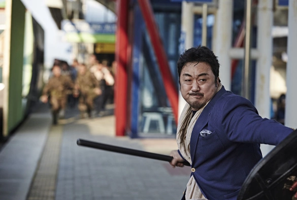 Кадр из дорамы Поезд в Пусан