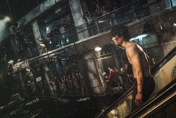 Кадр из дорамы Поезд в Пусан 2: Полуостров