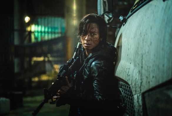 Кадр из дорамы Поезд в Пусан 2: Полуостров