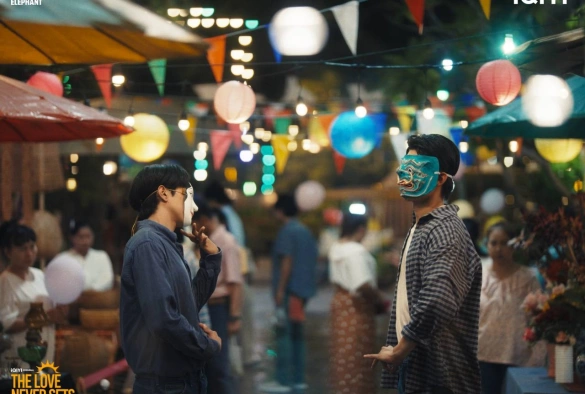 Кадр из дорамы Любовь никогда не угаснет