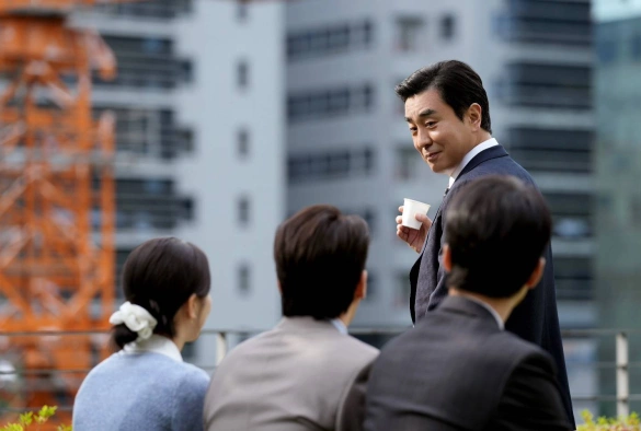 Кадр из дорамы Идеальная жизнь мистера Кима