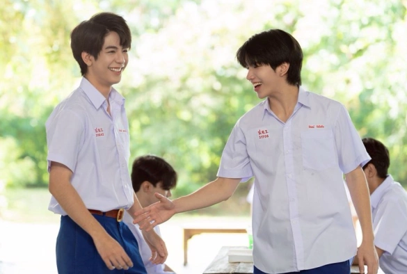 Кадр из дорамы Столкнуться лбами